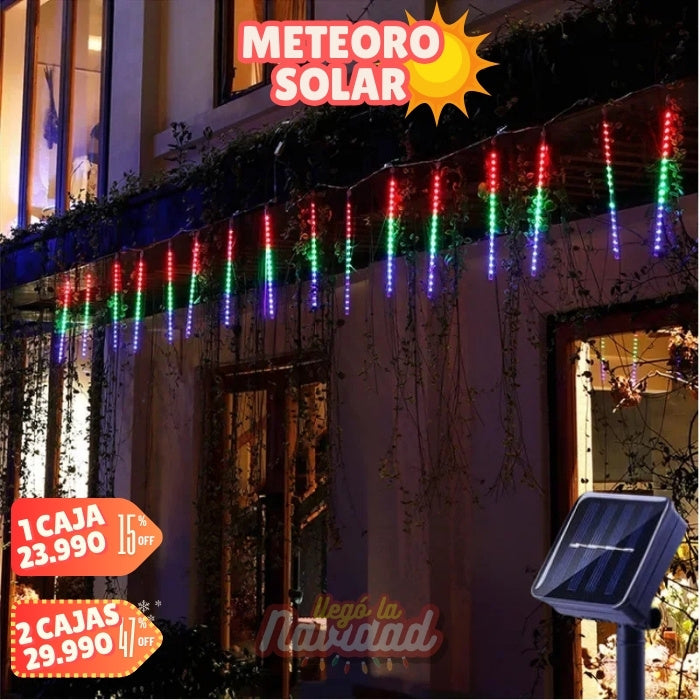Cortina Led Meteoro Solares