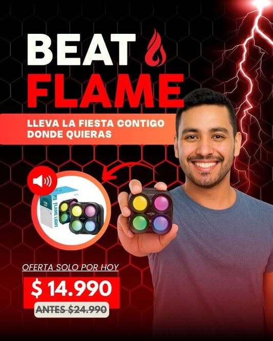 BeatFlame Impresionante Parlante Portátil